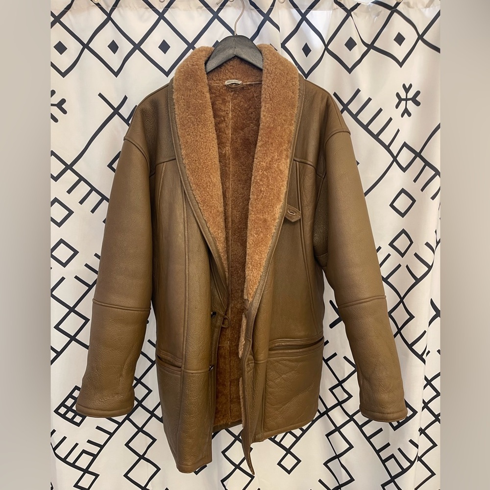 Vintage Full Shearling Jacket